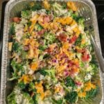 Festive Apple Cranberry Layered Salad