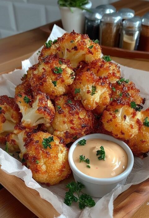 Air Fryer Cauliflower