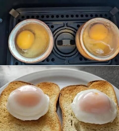 Air Fryer Poached Eggs
