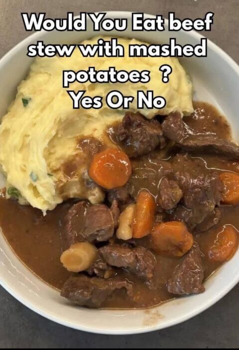 Classic Beef Stew with Creamy Mashed Potatoes