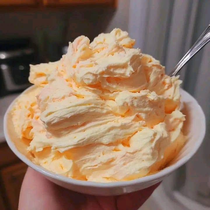 Healthy Creamy Orange Cloud Salad