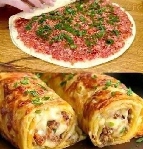Healthy Ground Beef Tortilla Wraps