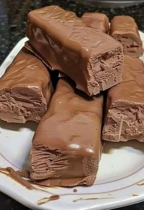 Keto Chocolate Nougat Bars