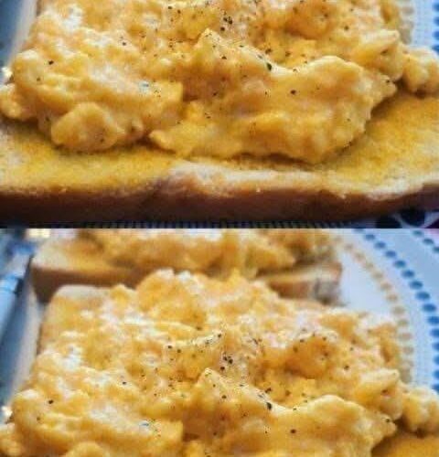 Soft, Fluffy & Creamy Scrambled Eggs