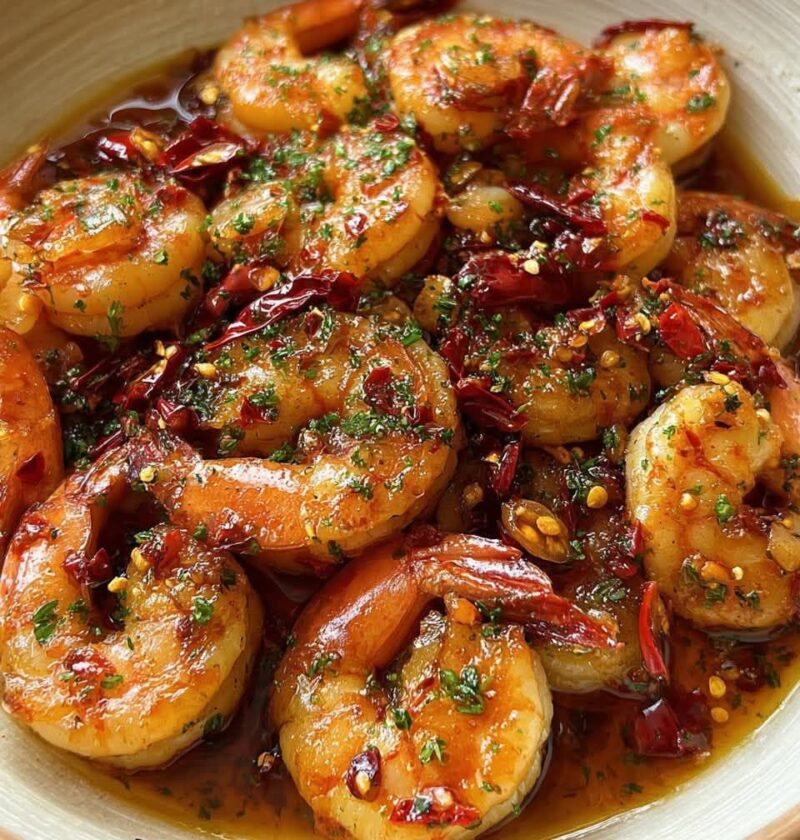 Spicy Garlic Chili Shrimp